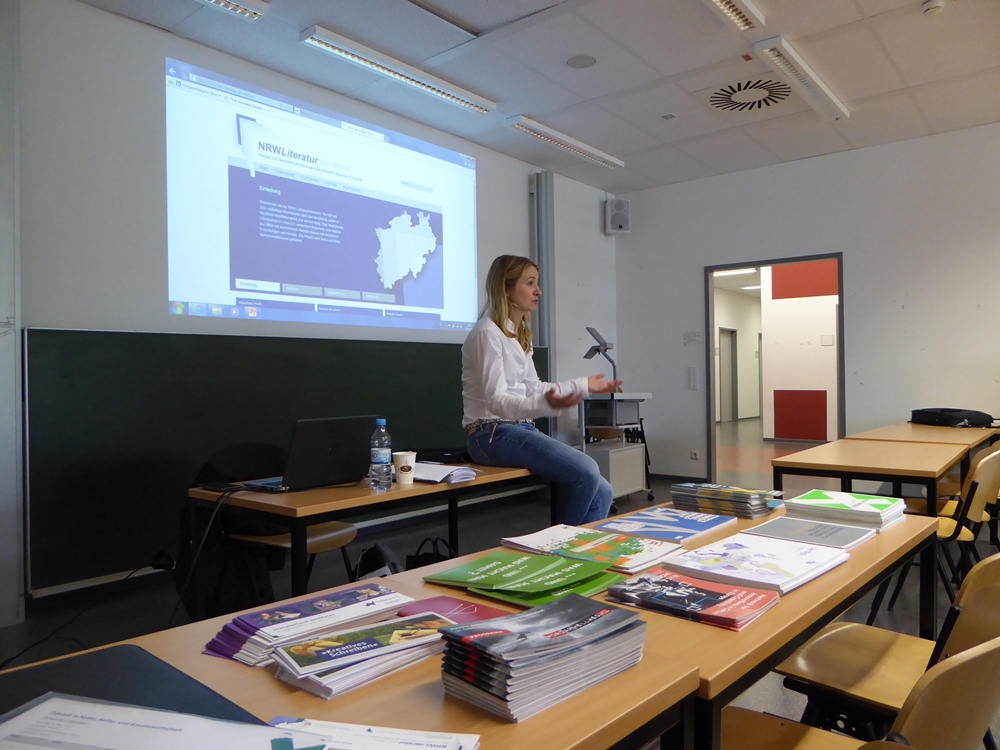 Vortrag vom 09. Mai: Zukunft Literatur - Christiane Antons © ecce