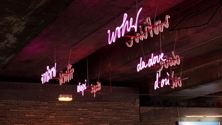 Lichtinstallation Unterführung in Bochum